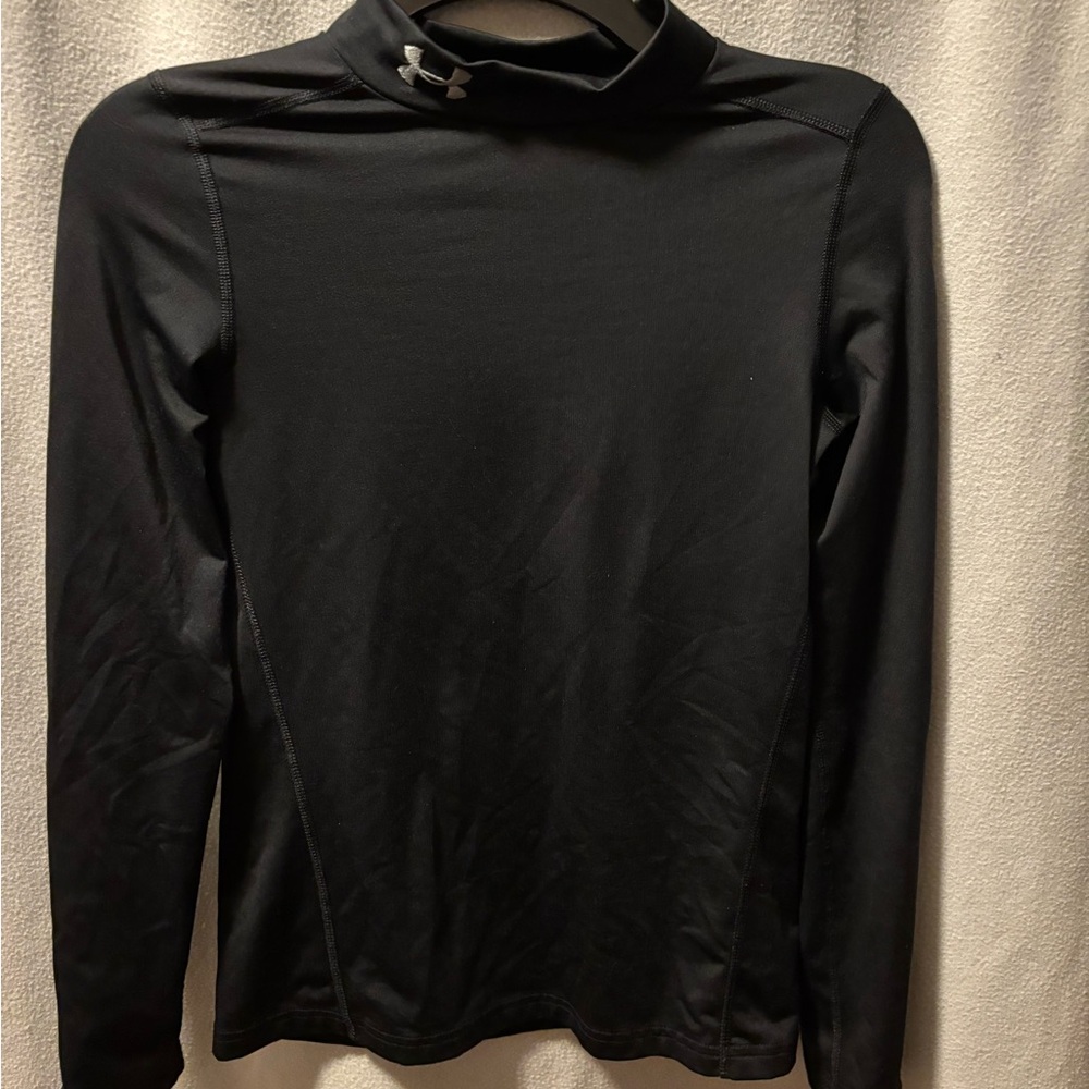 Under Armour Black ColdGear Fitted Top